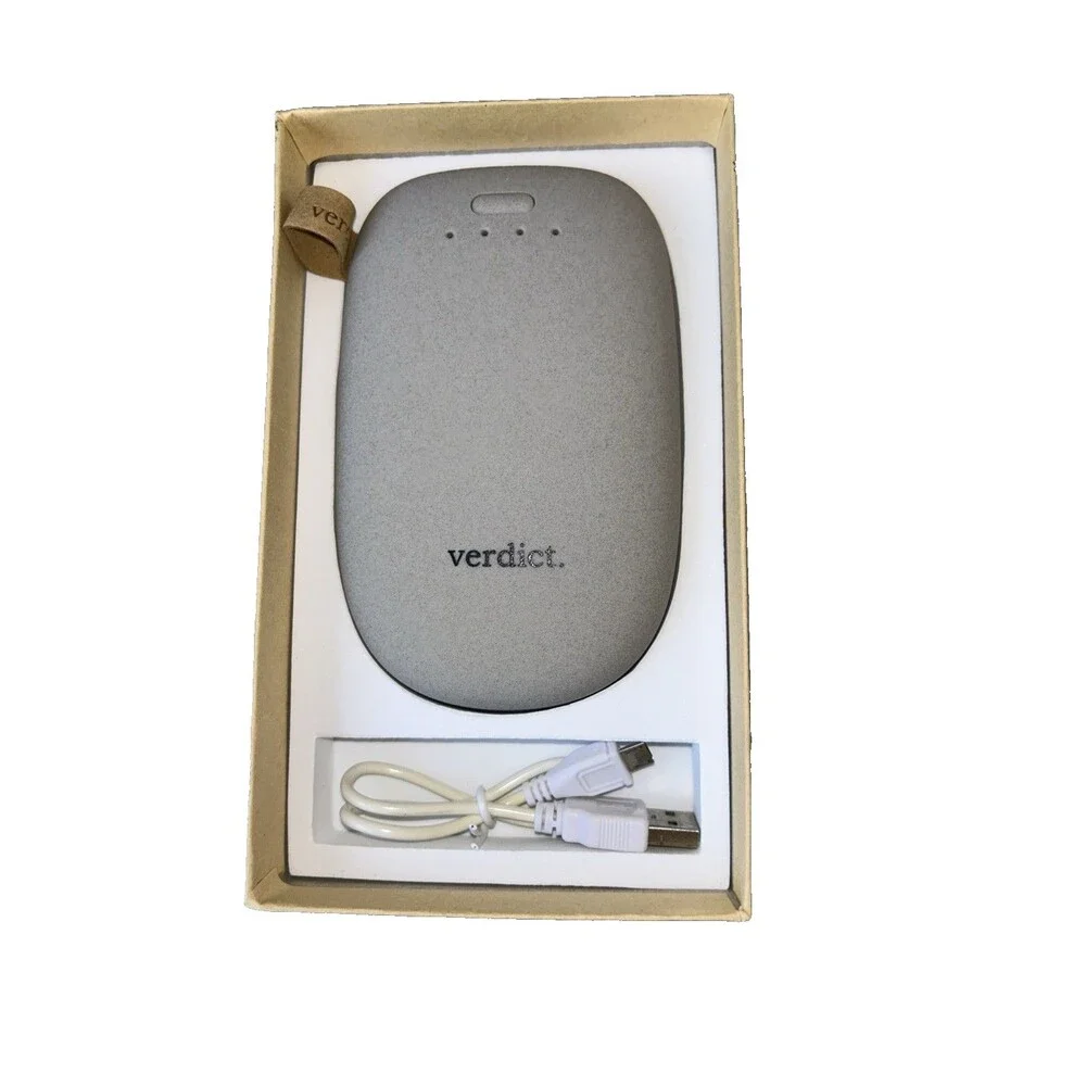 Verdict Juniper Power Bank. 10000 mAh Power Source Gray New in Box MSRP $229